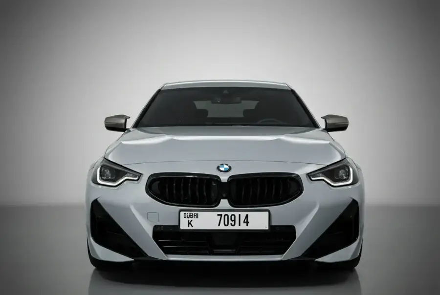 Rent BMW M240i Grey 2023 in Dubai — photo 2 of 7