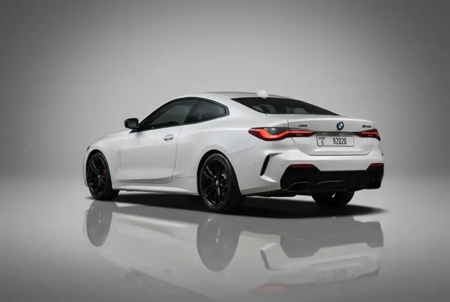 Rent BMW M440i White 2021 in Dubai — photo 3 of 6