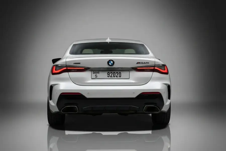 Rent BMW M440i White 2021 in Dubai — photo 4 of 6
