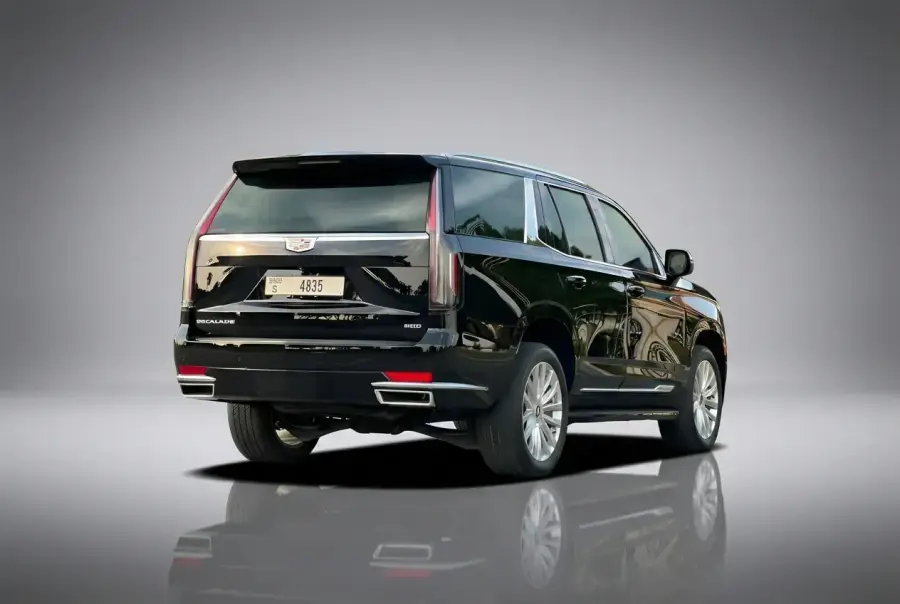 Rent Cadillac Escalade Black 2022 in Dubai — photo 5 of 6
