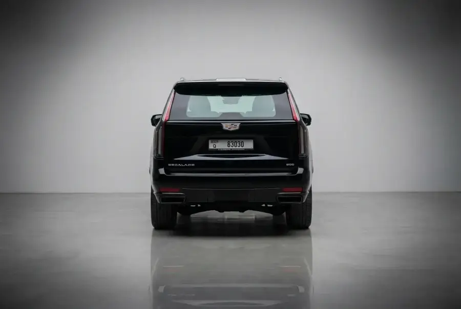 Rent Cadillac Escalade Black 2023 in Dubai — photo 3 of 6