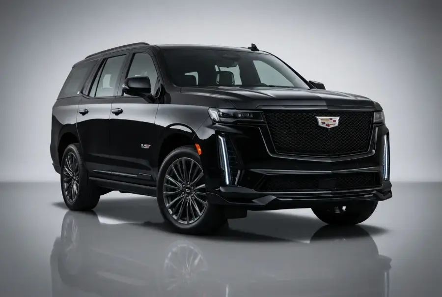 Rent Cadillac Escalade V Black 2023 in Dubai — photo 2 of 5