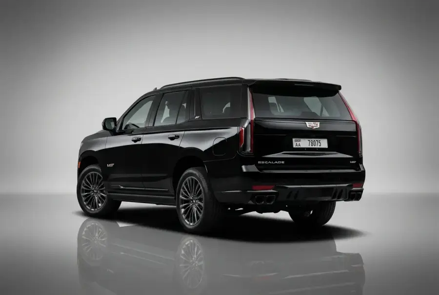 Rent Cadillac Escalade V Black 2023 in Dubai — photo 3 of 5