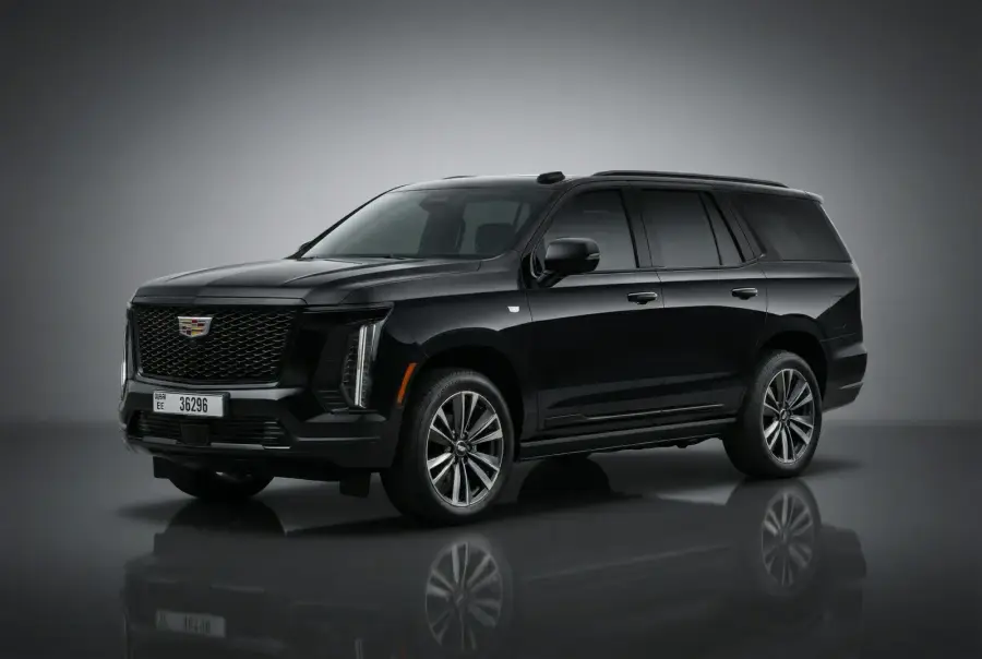 Rent Cadillac Escalade Black 2025 in Dubai — photo 2 of 7