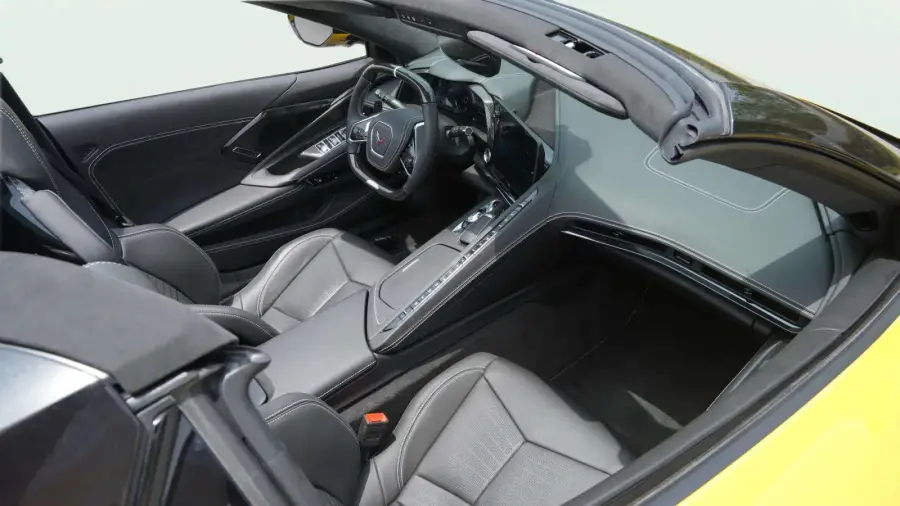 Rent Chevrolet Corvette Z06 Yellow 2025 in Dubai — photo 6 of 6