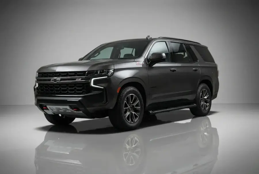 Rent Chevrolet Tahoe Grey 2021 in Dubai — photo 2 of 4