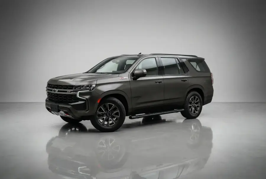 Rent Chevrolet Tahoe Grey 2021 in Dubai — photo 3 of 4