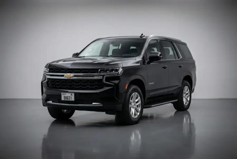 Rent Chevrolet Tahoe Black 2022 in Dubai — photo 2 of 5