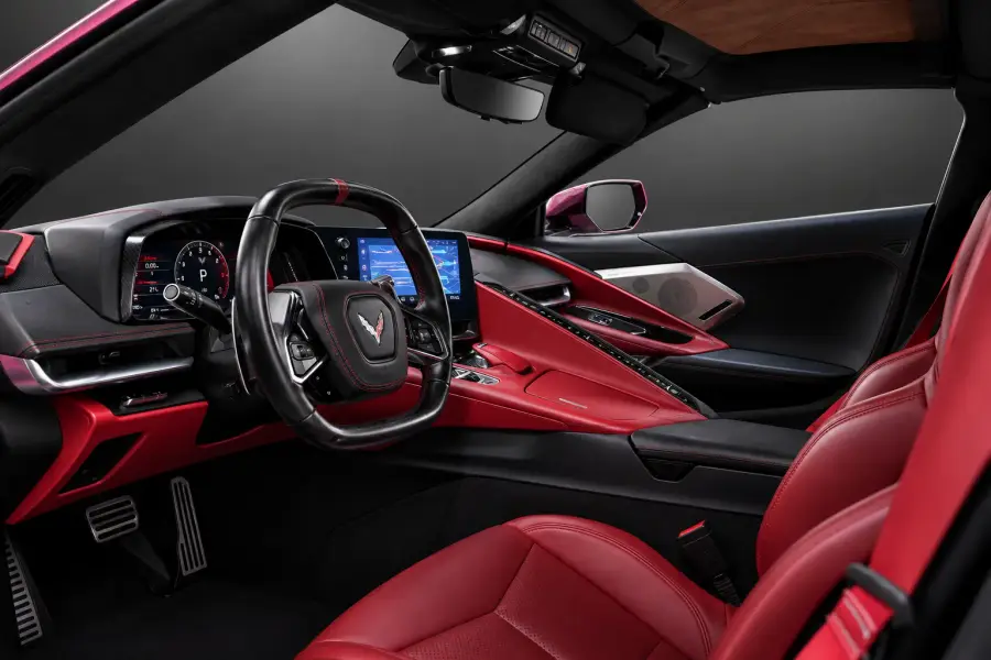 Rent Chevrolet Corvette Pink 2023 in Dubai — photo 9 of 11