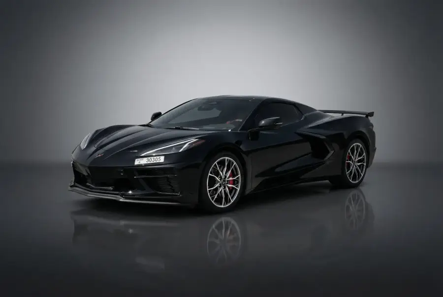 Rent Chevrolet Corvette Black 2026 in Dubai — photo 2 of 7