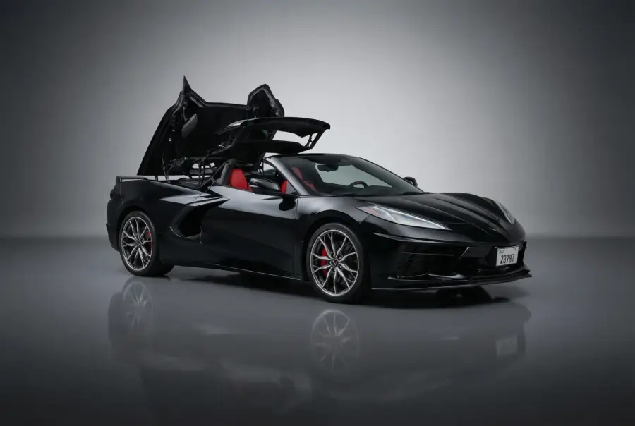 Rent Chevrolet Corvette Black 2026 in Dubai — photo 4 of 7
