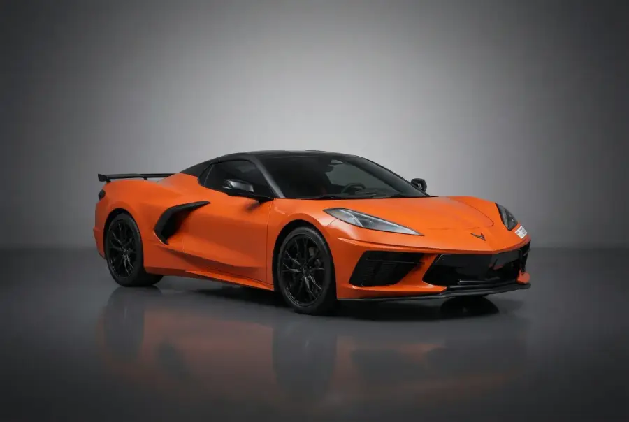 Rent Chevrolet Corvette Orange 2026 in Dubai — photo 2 of 7