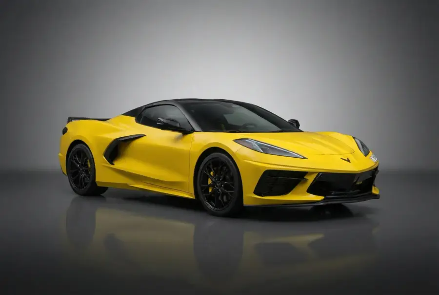 Rent Chevrolet Corvette Yellow 2026 in Dubai — photo 3 of 6