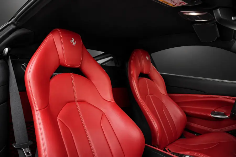 Rent Ferrari F8 Tributo Blue 2020 in Dubai — photo 11 of 11