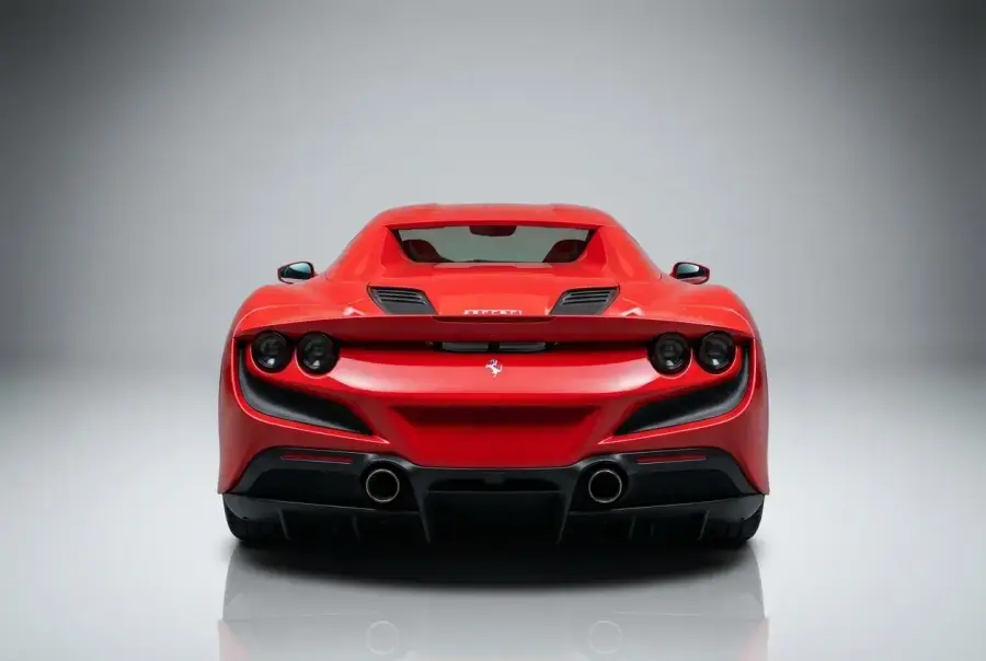 Rent Ferrari F8 Spider Red 2022 in Dubai — photo 3 of 5