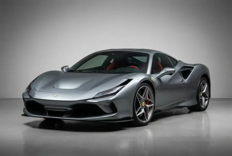 Rent Ferrari F8 Tributo Grey 2022 in Dubai — photo 2 of 6