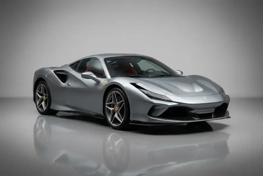 Rent Ferrari F8 Tributo Grey 2022 in Dubai — photo 3 of 6