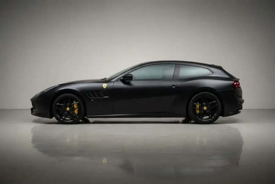 Rent Ferrari GTC4 Lusso Black 2024 in Dubai — photo 3 of 7