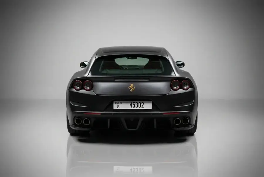 Rent Ferrari GTC4 Lusso Black 2024 in Dubai — photo 4 of 7
