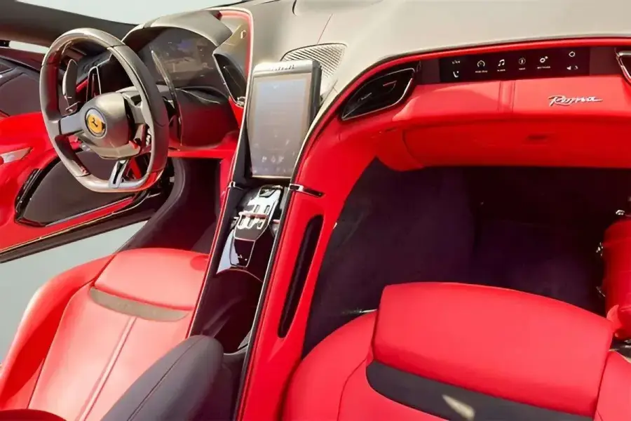 Rent Ferrari Roma Black 2021 in Dubai — photo 4 of 4