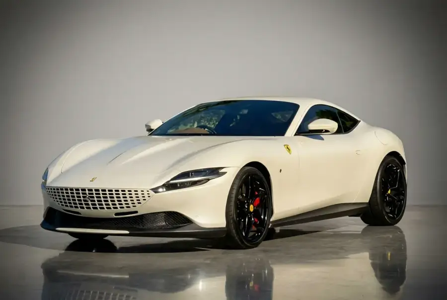 Rent Ferrari Roma White 2021 in Dubai — photo 2 of 4