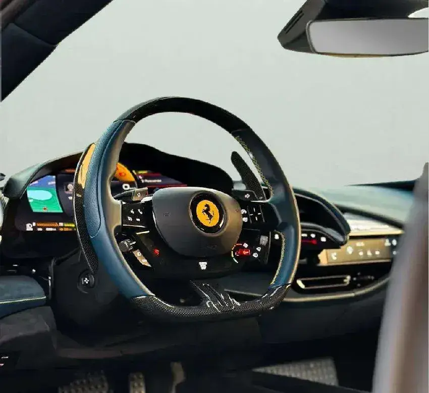 Rent Ferrari SF90 Stradale Yellow 2021 in Dubai — photo 5 of 5