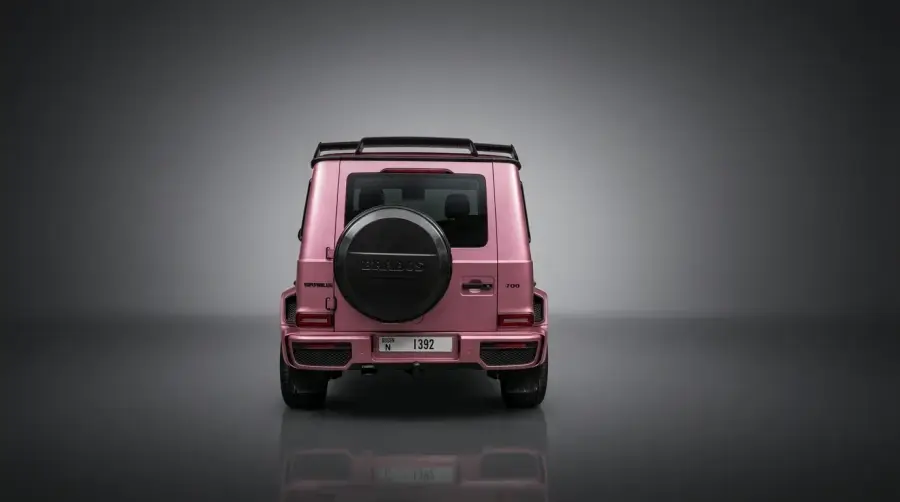 在迪拜租赁2022年梅赛德斯-奔驰G63 Brabus粉色 — Mercedes-Benz — 第 6 张，共 8 张