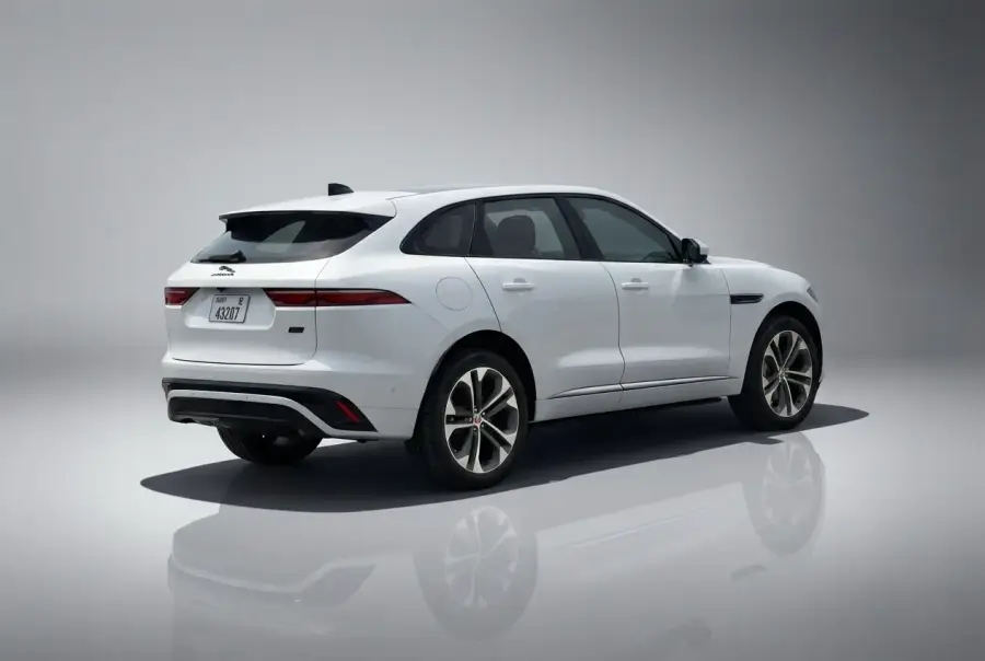 Rent Jaguar F-PACE White 2025 in Dubai — photo 2 of 7
