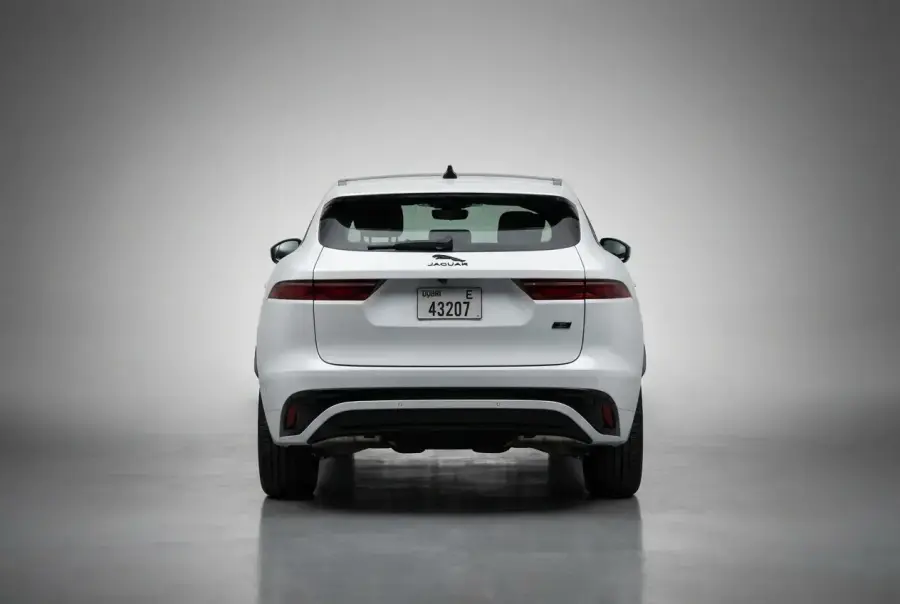 Rent Jaguar F-PACE White 2025 in Dubai — photo 3 of 7