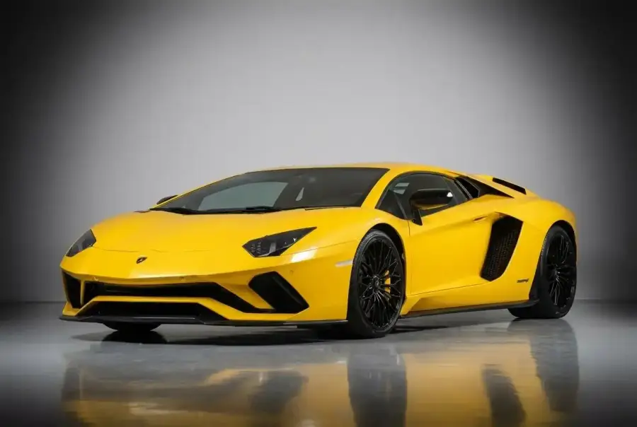 Rent Lamborghini Aventador S Yellow 2021 in Dubai — photo 2 of 5