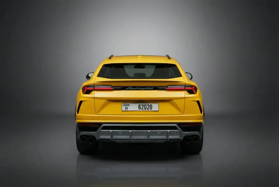 Rent Lamborghini Urus Yellow 2021 in Dubai — photo 4 of 5