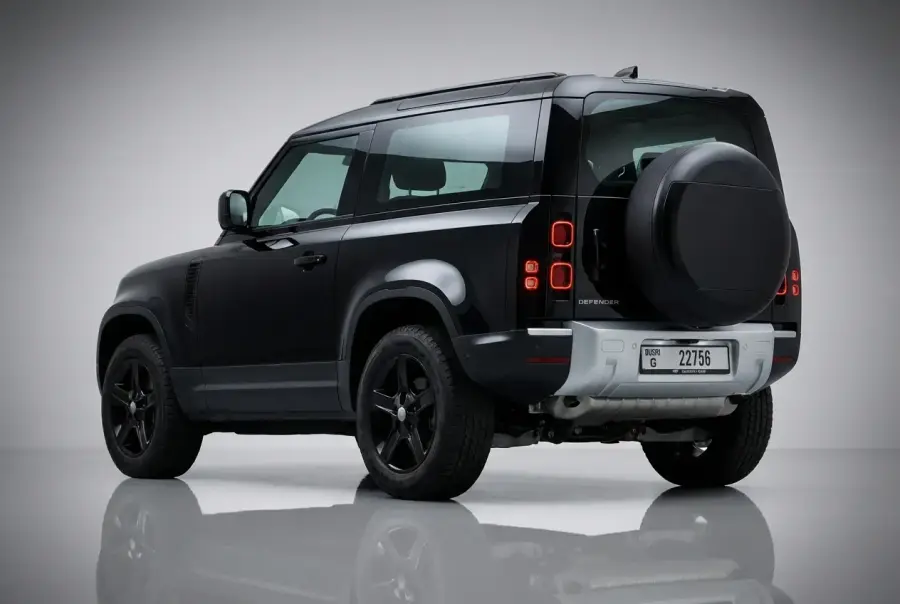 Rent Land Rover Defender Black 2023 in Dubai — photo 2 of 6
