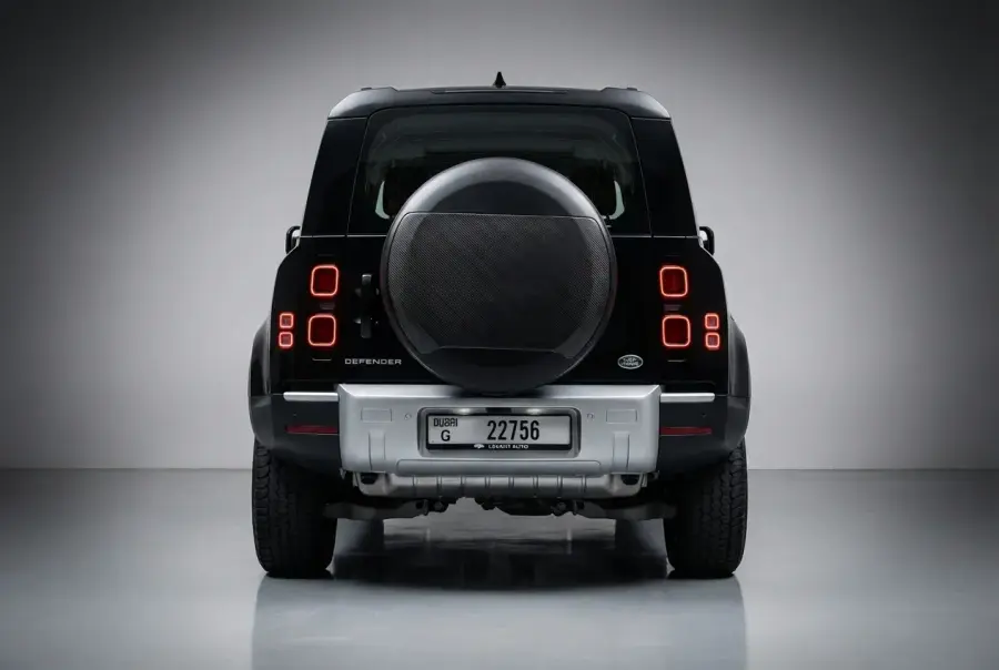 Rent Land Rover Defender Black 2023 in Dubai — photo 3 of 6