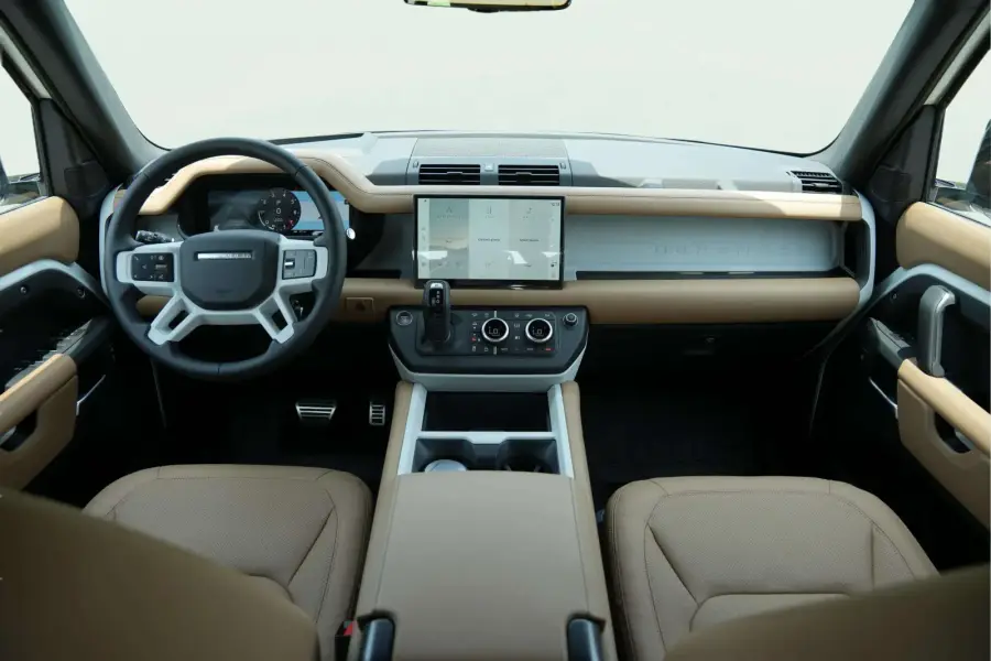 Rent Land Rover Defender White 2025 in Dubai — photo 8 of 8