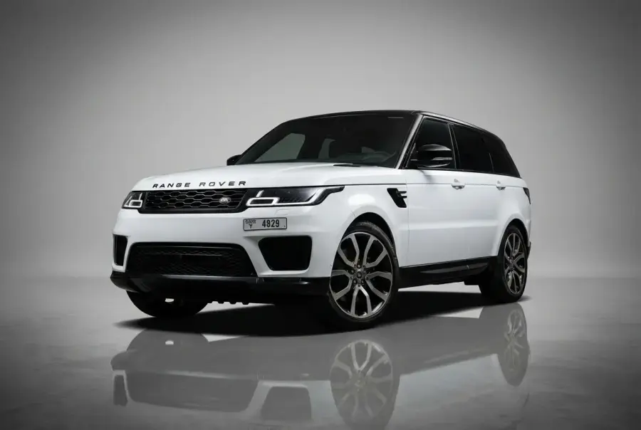 Rent Range Rover Sport White 2022 in Dubai — photo 1 of 5