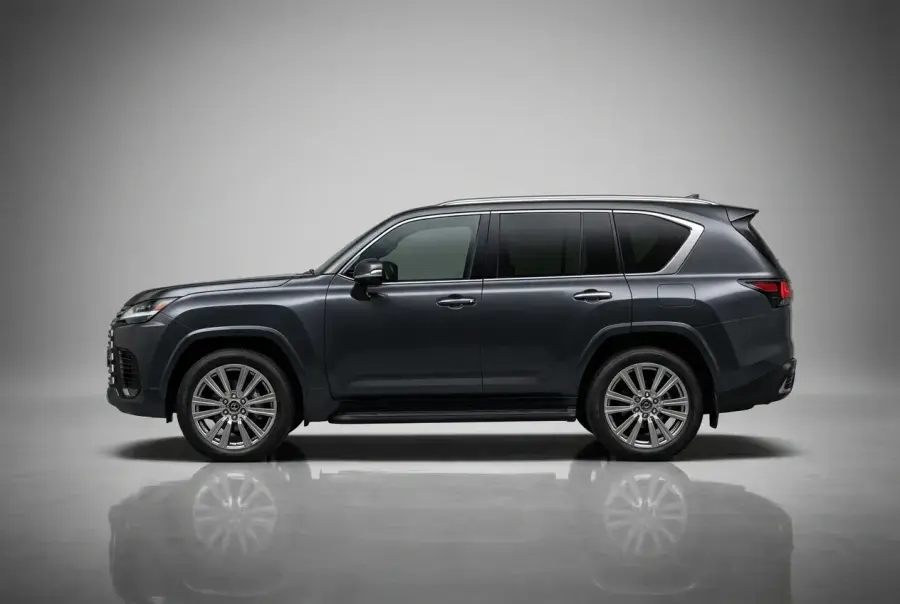 Rent Lexus LX 600 Black 2022 in Dubai — photo 2 of 9