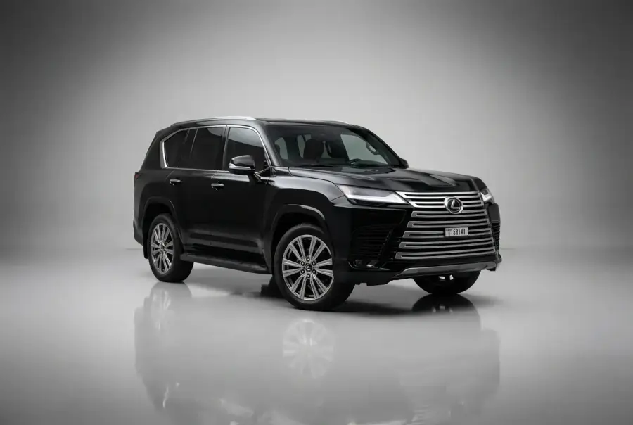 Rent Lexus LX 600 Black 2022 in Dubai — photo 3 of 9