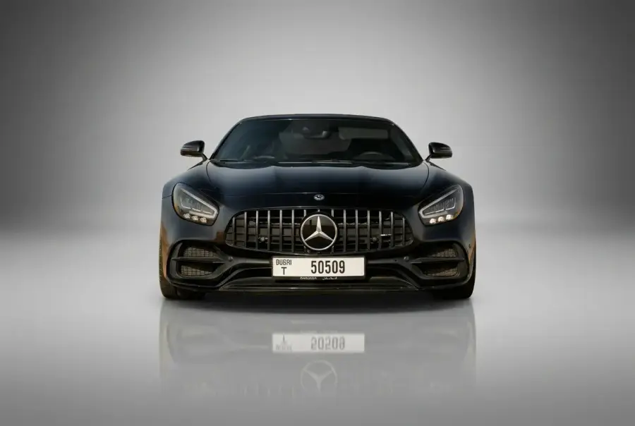 Rent Mercedes-Benz AMG GT Black 2021 in Dubai — photo 2 of 8