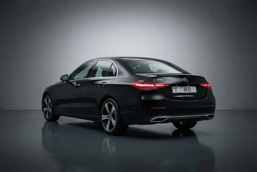 Rent Mercedes-Benz C300 Black 2022 in Dubai — photo 3 of 6
