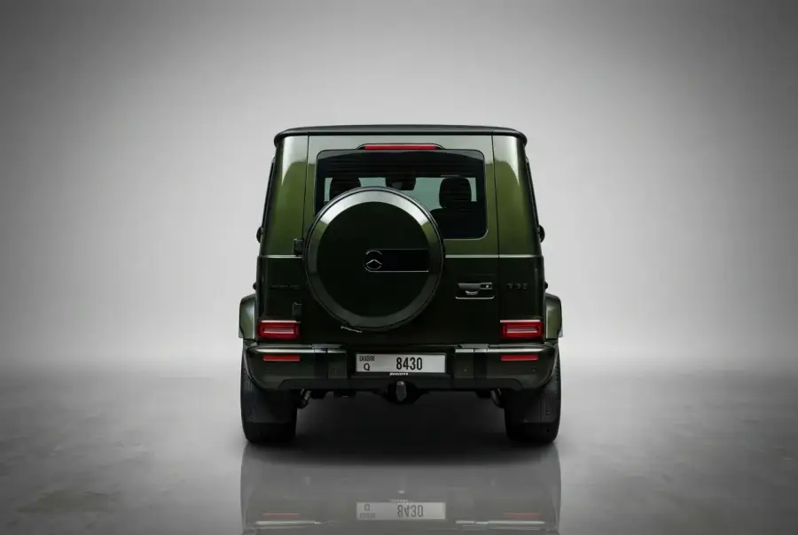 Rent Mercedes-Benz G63 Green 2022 in Dubai — photo 3 of 3