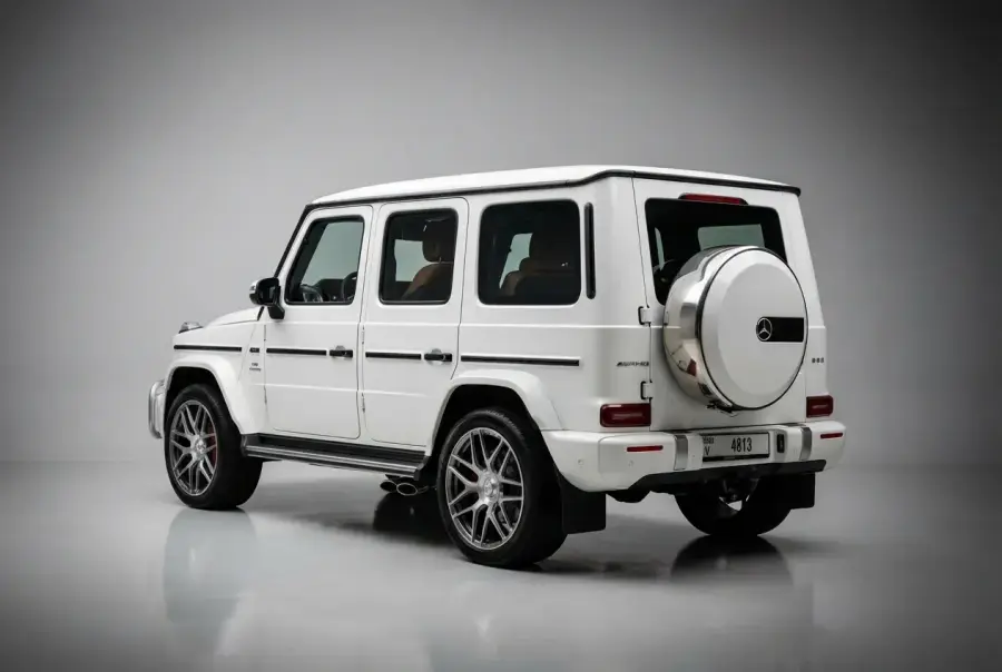 Rent Mercedes-Benz G63 White 2023 in Dubai — photo 2 of 3