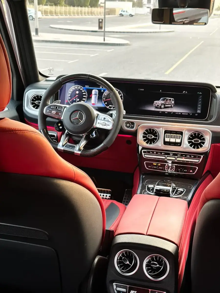 Rent Mercedes-Benz G63 White 2023 in Dubai — photo 3 of 3