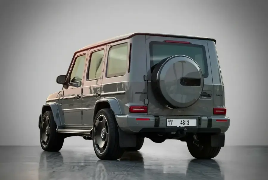 Rent Mercedes-Benz G63 Grey 2023 in Dubai — photo 4 of 6