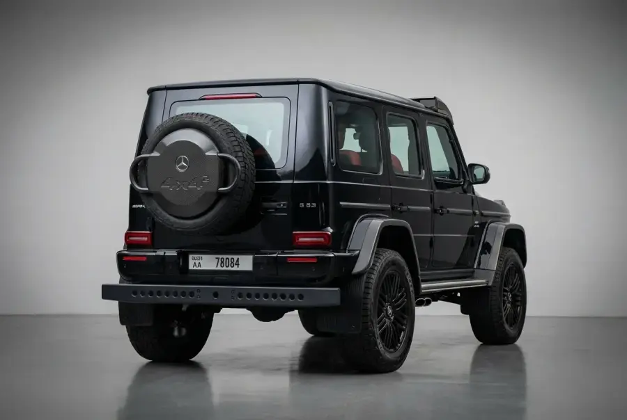 Rent Mercedes-Benz G63 4x4² Black 2022 in Dubai — photo 3 of 4