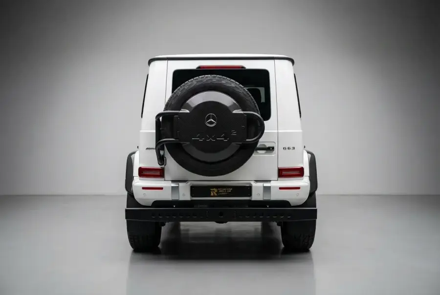 Rent Mercedes-Benz G63 4x4² White 2022 in Dubai — photo 4 of 4