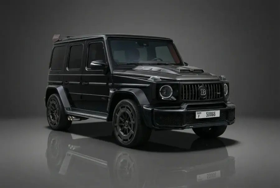 Rent Mercedes-Benz G63 Brabus Black 2020 in Dubai — photo 2 of 6