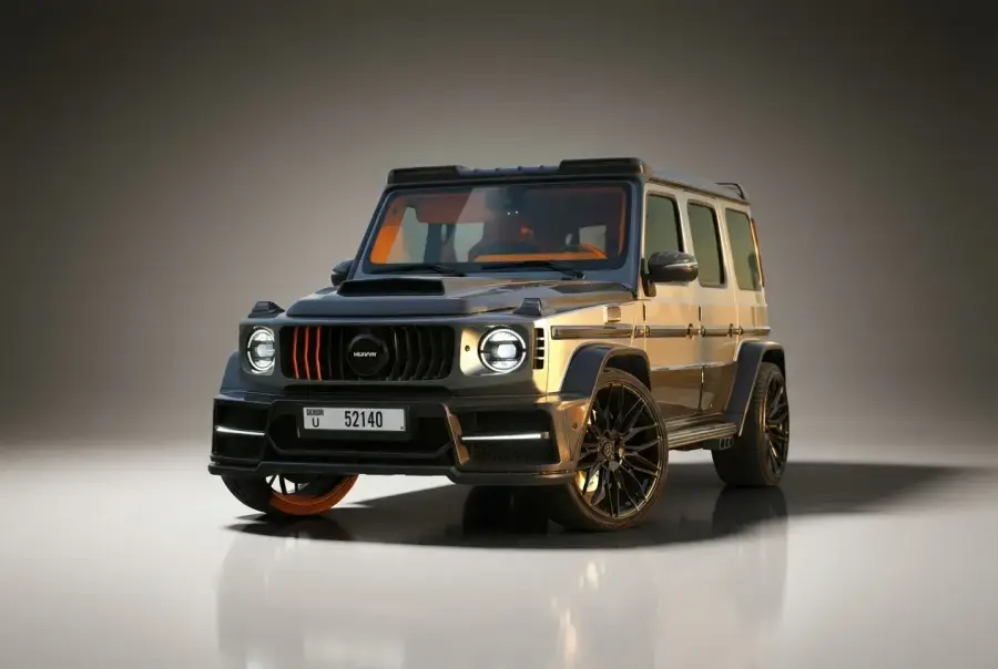 Rent Mercedes-Benz G63 Keyvany Grey 2023 in Dubai — photo 2 of 6