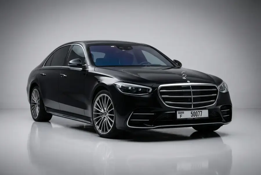 Rent Mercedes-Benz S500 Black 2021 in Dubai — photo 3 of 7