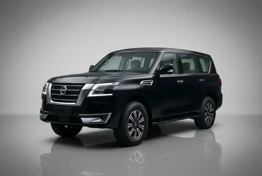 Rent Nissan Patrol Black 2021 in Dubai — photo 2 of 7