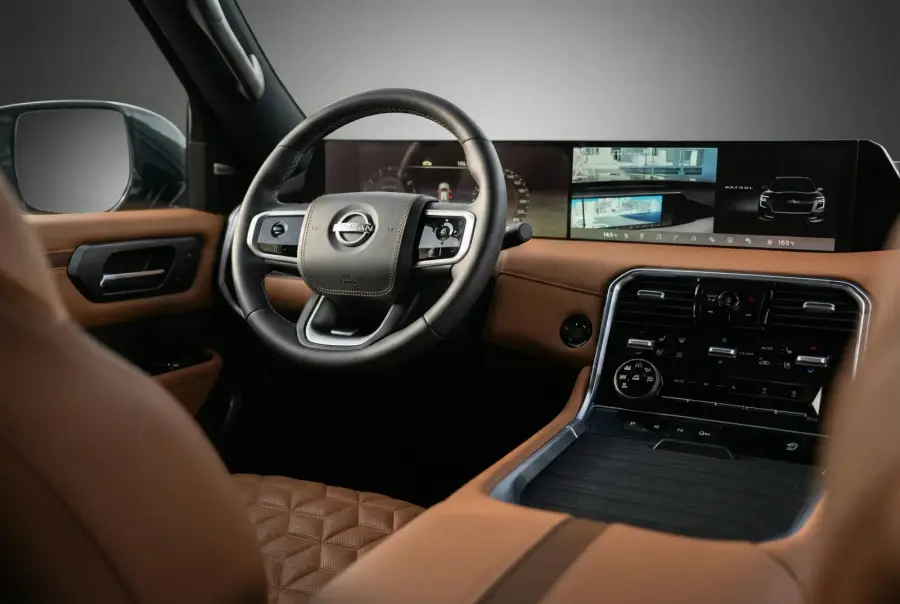 Rent Nissan Patrol Black 2025 in Dubai — photo 6 of 7